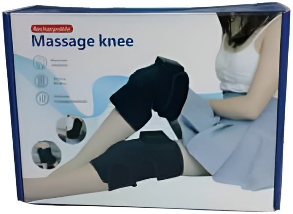 Knee Massager Chargeable | Stress Relief Vibration Knee, Arm, Leg Massager Rechargeable Heating Pad, For Knee Pain Relief