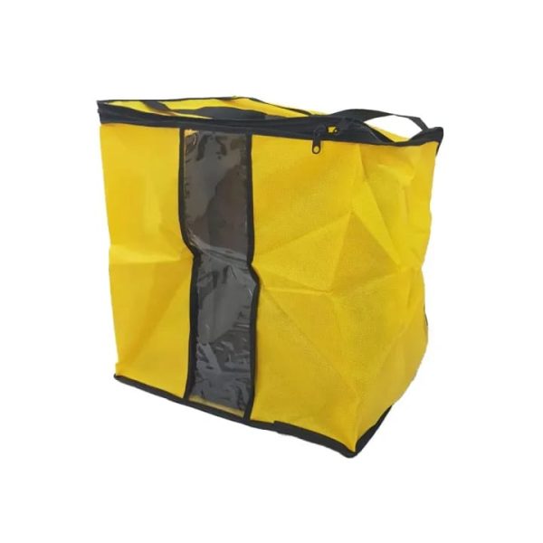 Non Woven Foldable Clothes Organizer Box Bag (random Color)